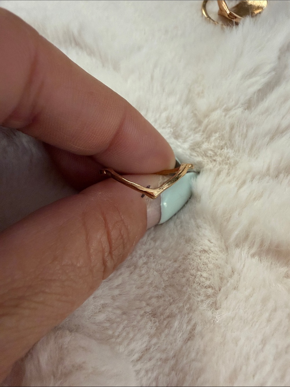 3/30$ Gold tone stacking rings - Picture 4 of 10